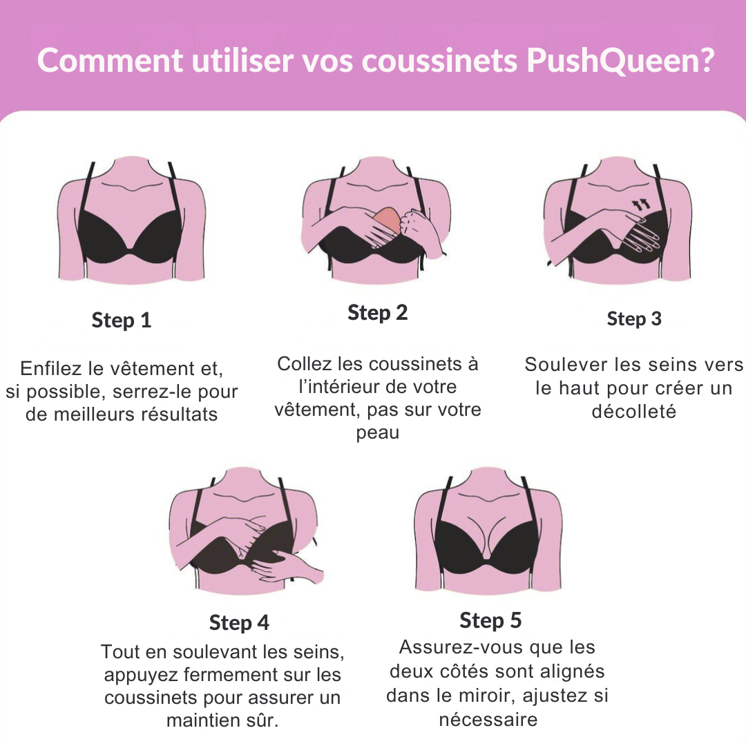 PushQueen - Coussinet Push up